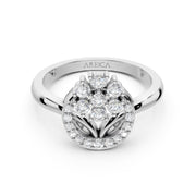 Midnight Dahlia Ring